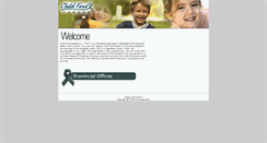 Desktop Screenshot of childfind.ca